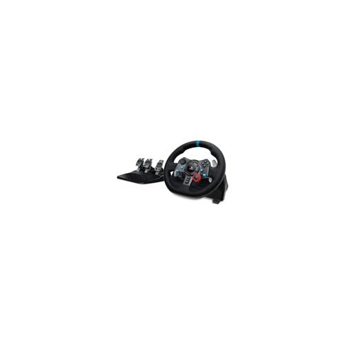Dual-Motor Racing Wheel & Pedals – PS5, PS4, PC & Mac Compatible