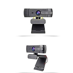 1080p Full HD Webcam with Stereo Microphone – Black