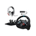 Dual-Motor Racing Wheel & Pedals – PS5, PS4, PC & Mac Compatible