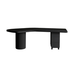Modern Solid Wood Gaming Desk – Large Workstation, 160 × 110 × 75 cm