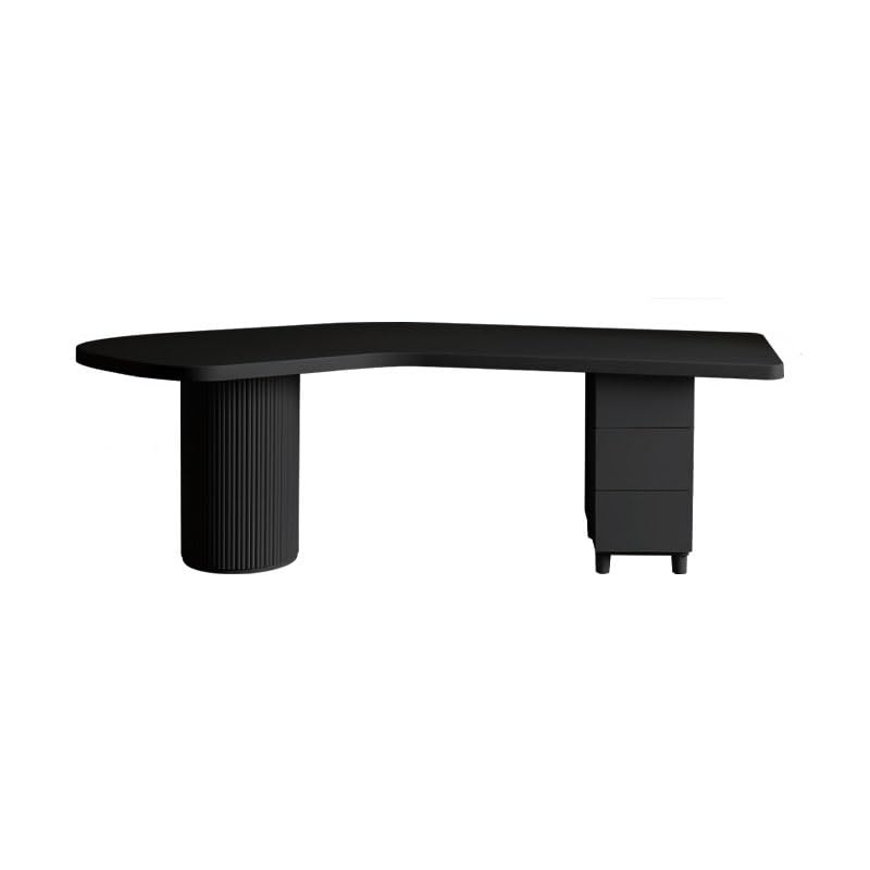 Modern Solid Wood Gaming Desk – Large Workstation, 160 × 110 × 75 cm