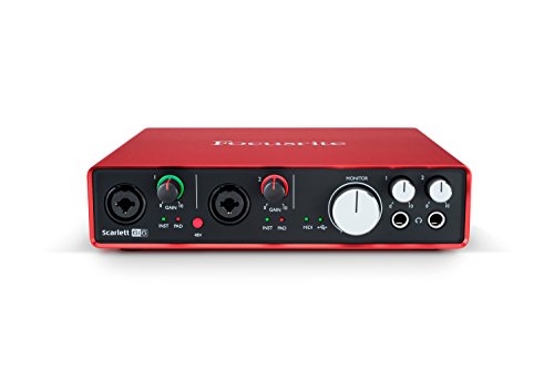 6-In/6-Out USB Audio Interface – Dual Mic Preamps