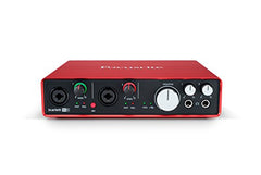 6-In/6-Out USB Audio Interface – Dual Mic Preamps