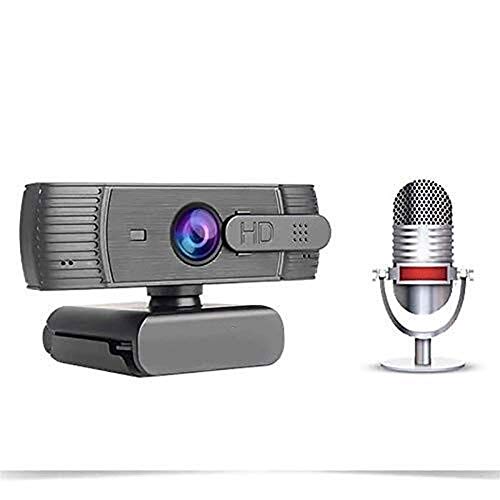 1080p Full HD Webcam with Stereo Microphone – Black