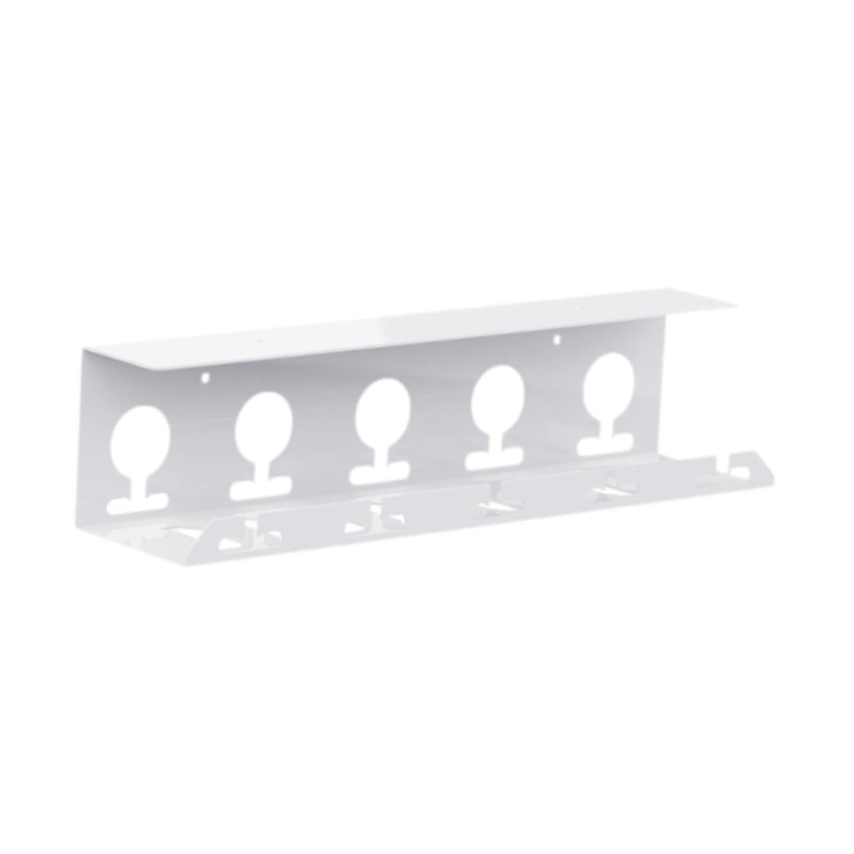 Cable Management Tray for Under Desk with Iron Clamp,50 cm