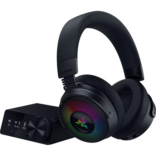 Razer Kraken V4 Pro Wireless Gaming Headset w/OLED Control Hub