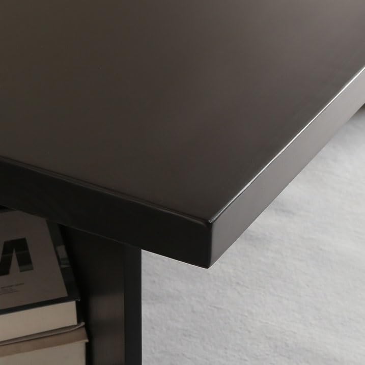 Modern Solid Wood Computer Desk – Large Gaming Workstation