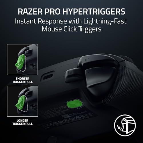 Wireless Gaming Controller – 6 Remappable Buttons, Xbox & PC Compatible