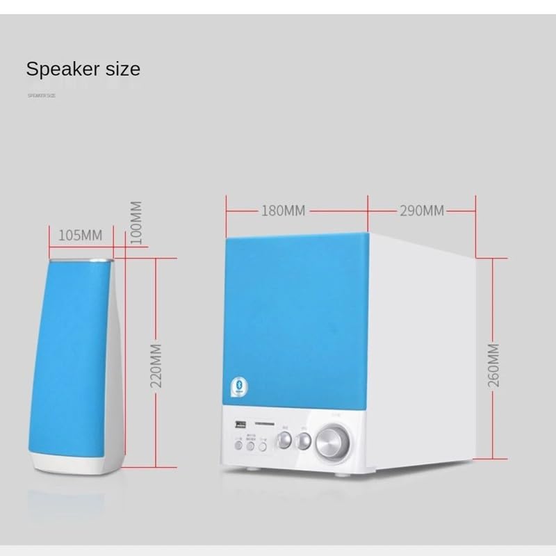 Active Subwoofer Stereo Desktop Speakers – HiFi Audio