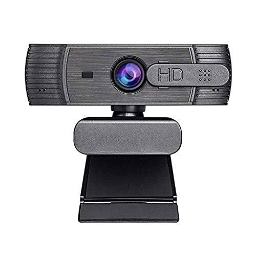 1080p Full HD Webcam with Stereo Microphone – Black