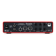 6-In/6-Out USB Audio Interface – Dual Mic Preamps