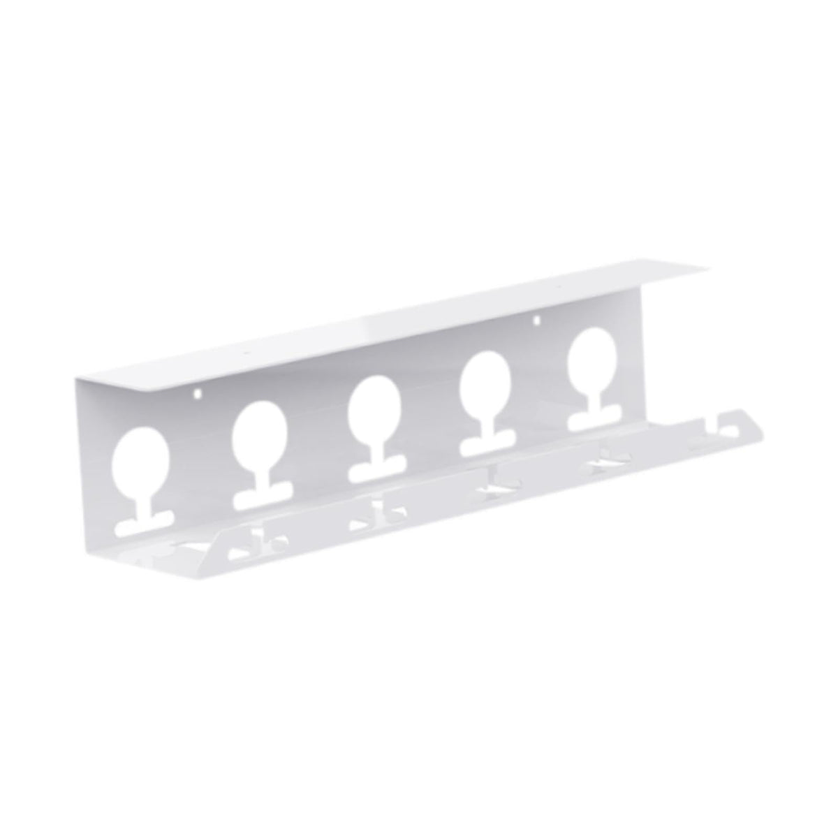 Cable Management Tray for Under Desk with Iron Clamp,50 cm