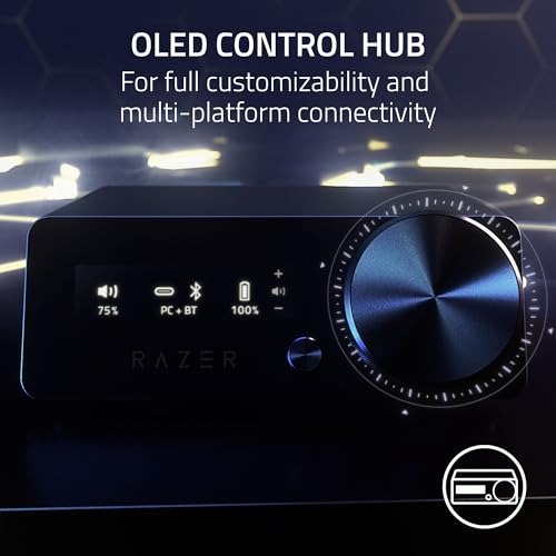 Razer Kraken V4 Pro Wireless Gaming Headset w/OLED Control Hub