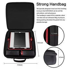 LED Video Light Panel with Tripod – 3200K–5600K, Red