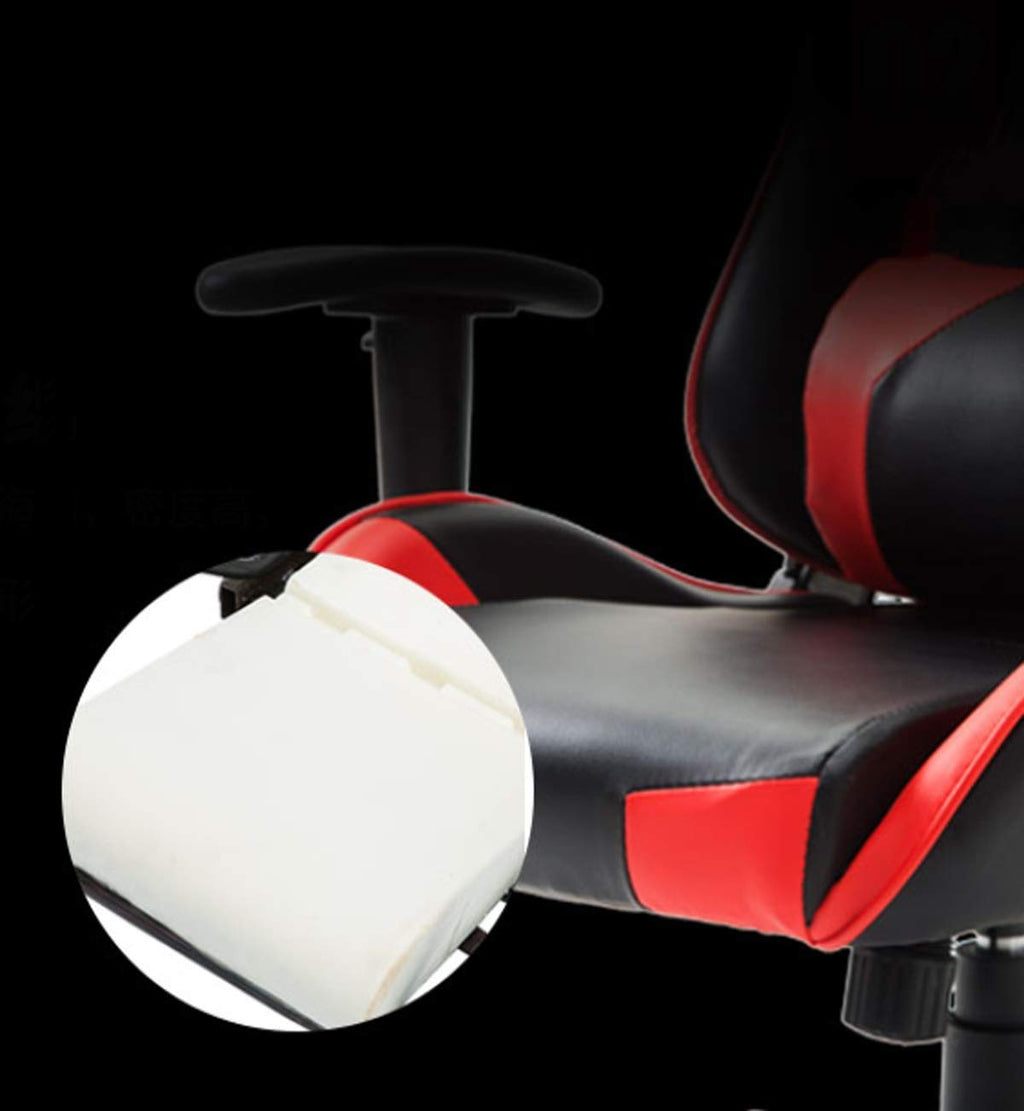 Ergonomic Racing Gaming Chair – Adjustable Reclining Design with Pillow
