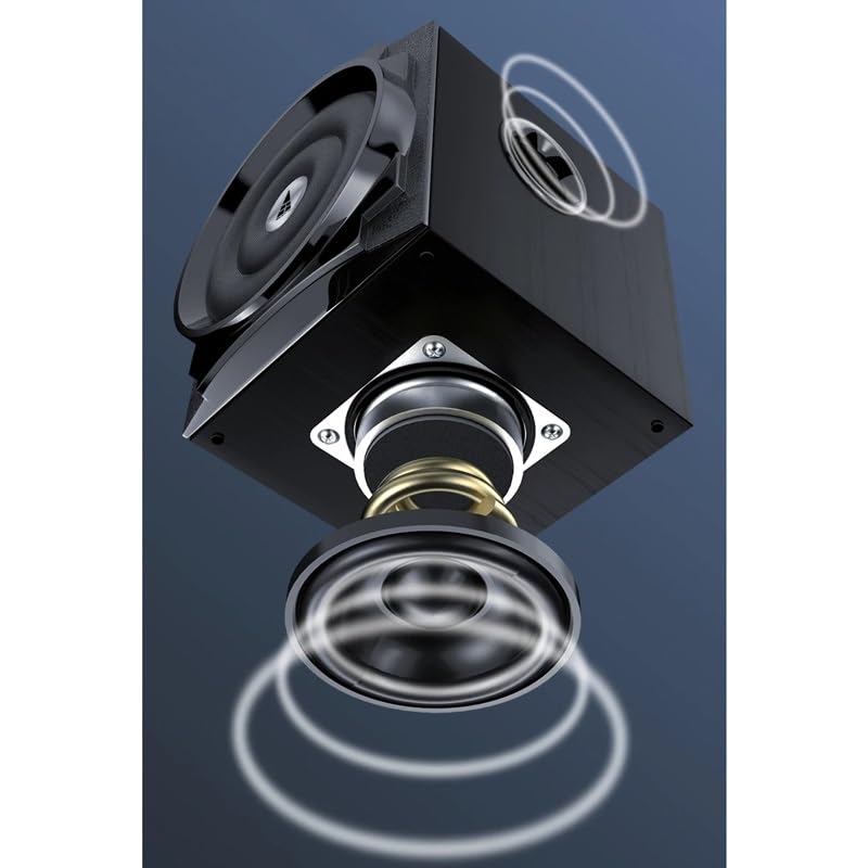 Desktop Stereo Speakers with Subwoofer – Surround Sound