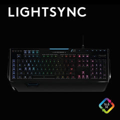 Rainbow Backlit Mechanical Gaming Keyboard – Full-Size Wired