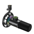 RGB Dynamic Gaming Microphone – Tap-to-Mute & Headphone Monitoring