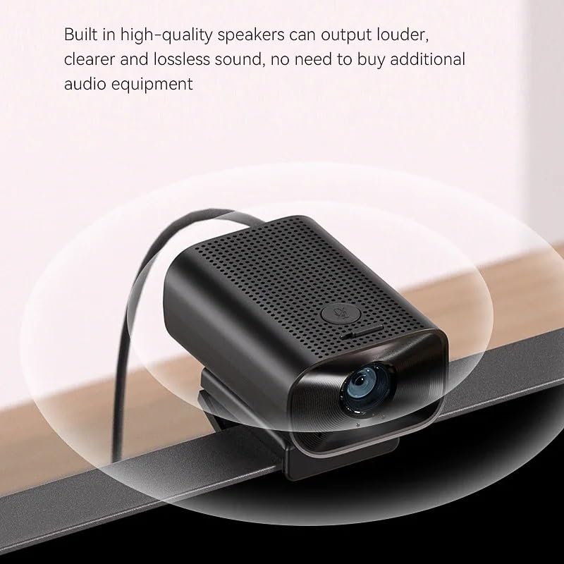 1080p Full HD Webcam with Microphone