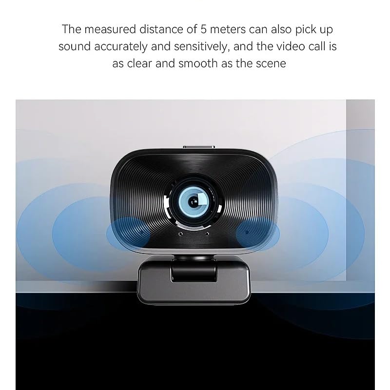 1080p Full HD Webcam with Microphone