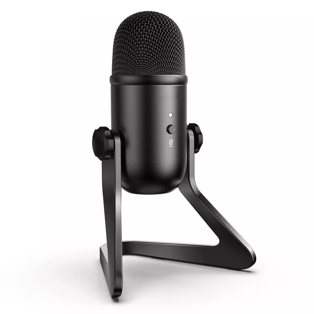 USB Microphone – Recording, Streaming & Gaming with Headphone Output
