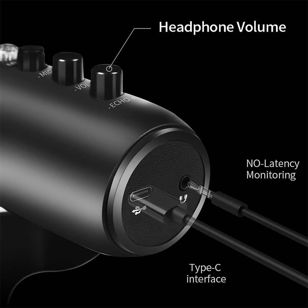 USB Condenser Microphone – Recording, Streaming & Gaming