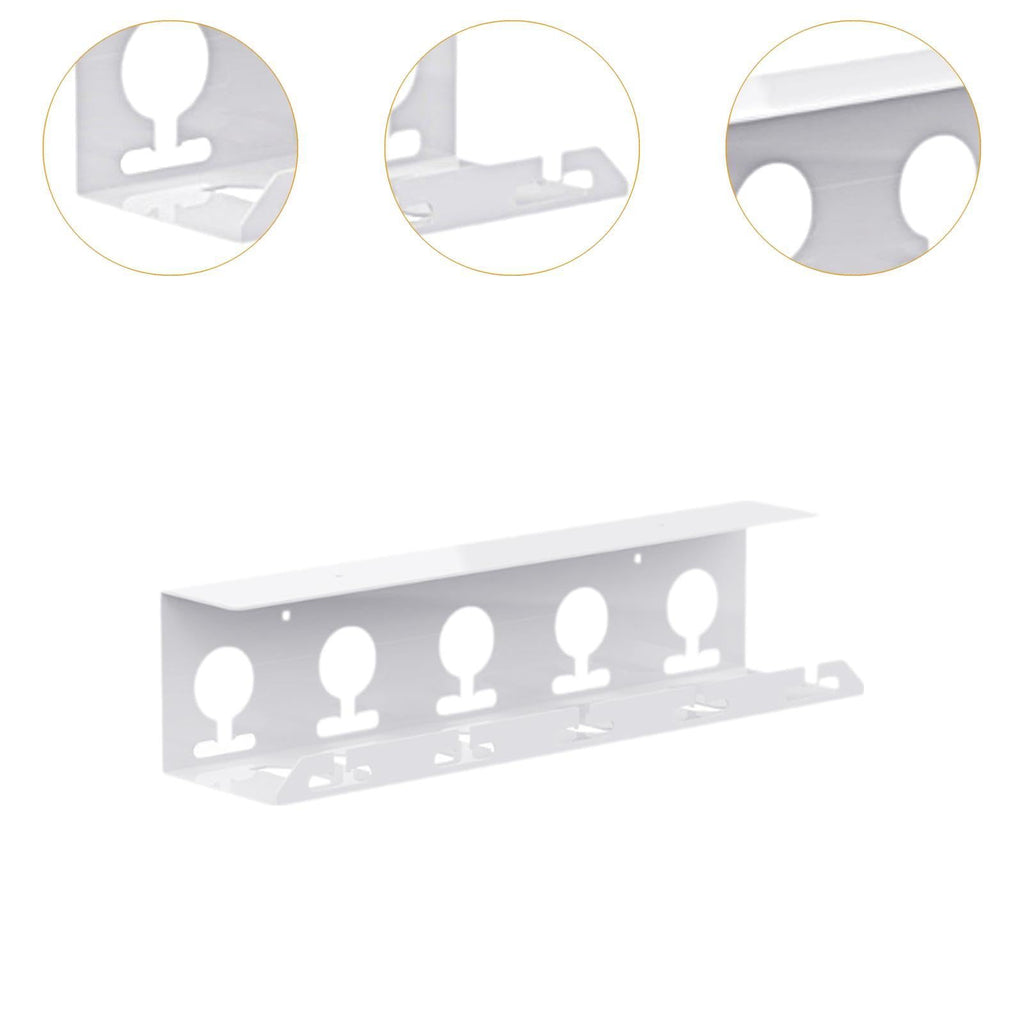 Cable Management Tray for Under Desk with Iron Clamp,50 cm