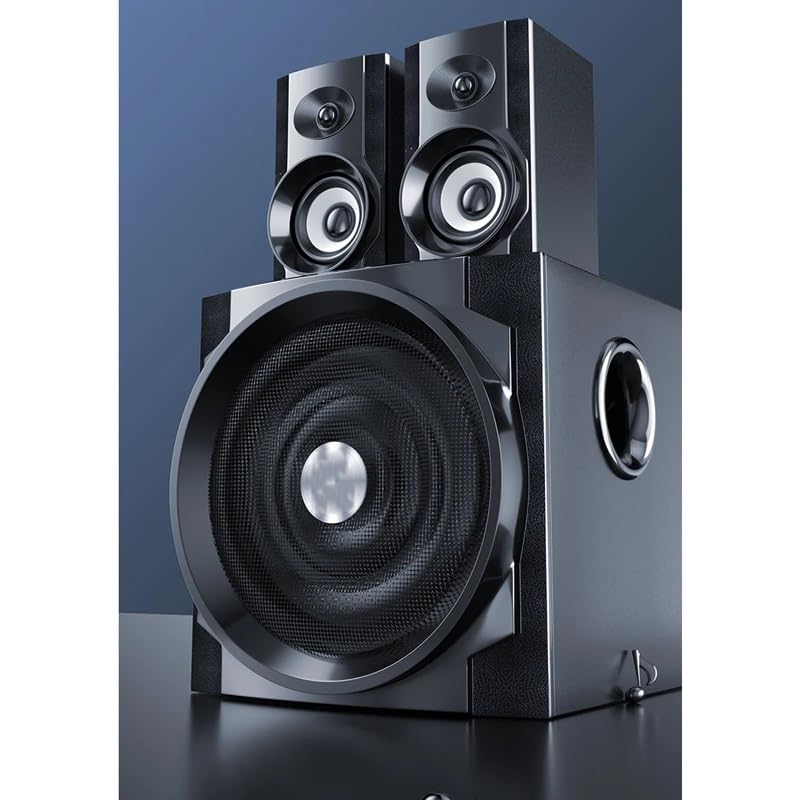 Desktop Stereo Speakers with Subwoofer – Surround Sound
