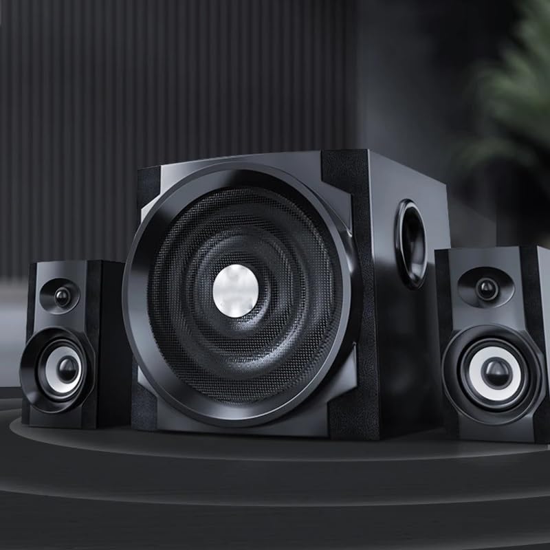 Desktop Stereo Speakers with Subwoofer – Surround Sound