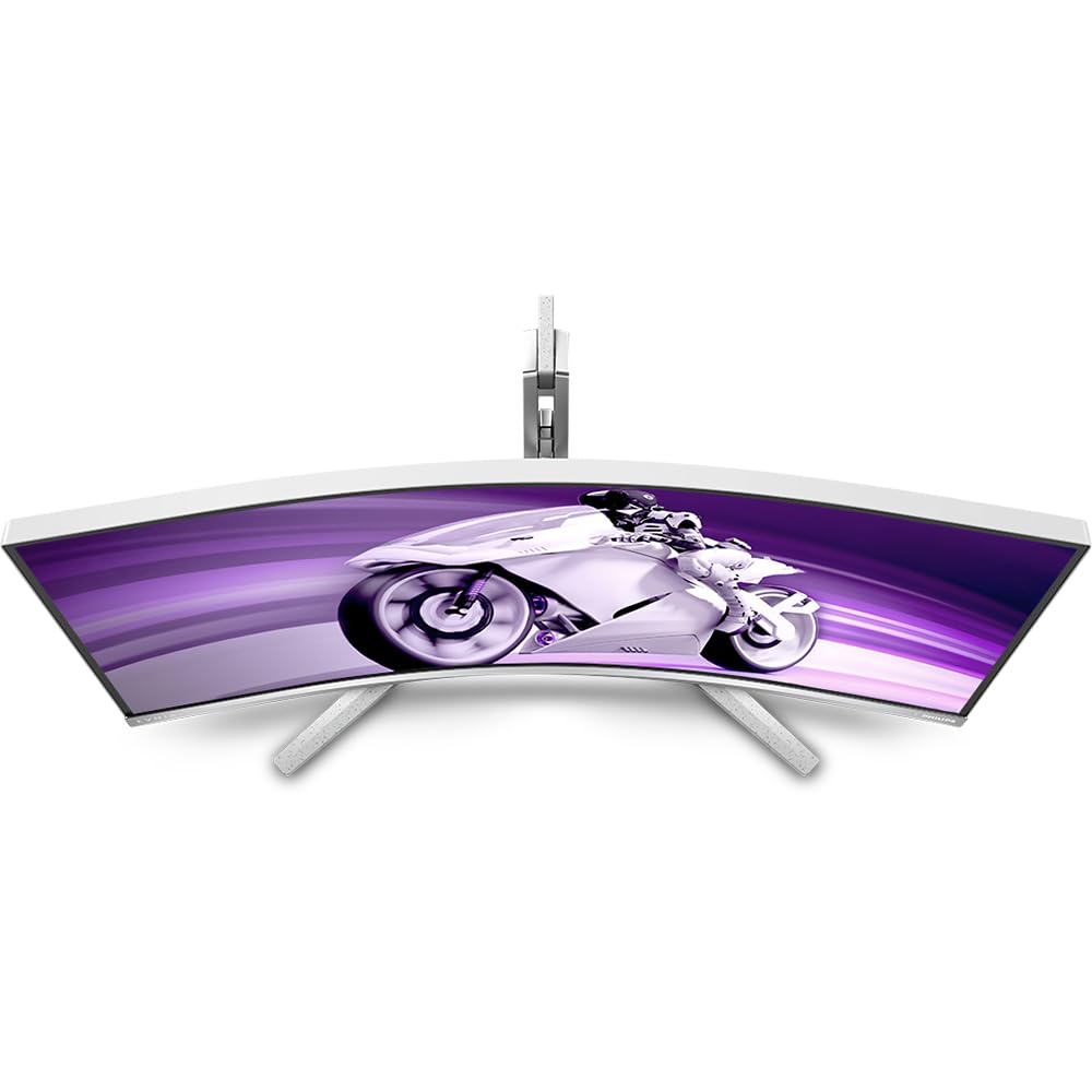 34" WQHD Curved Gaming Monitor – 165Hz, HDR, USB-C, White