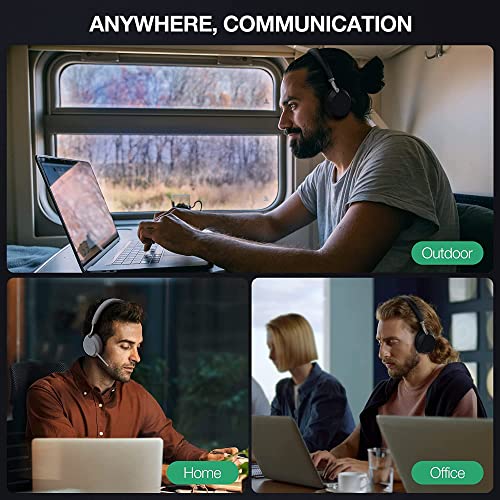 Wireless Bluetooth Headset – Over-Ear Audio & Calls