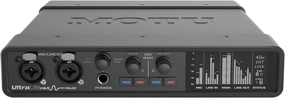 18x22 USB Audio Interface – Mixing & Effects, Multi-Platform Compatible