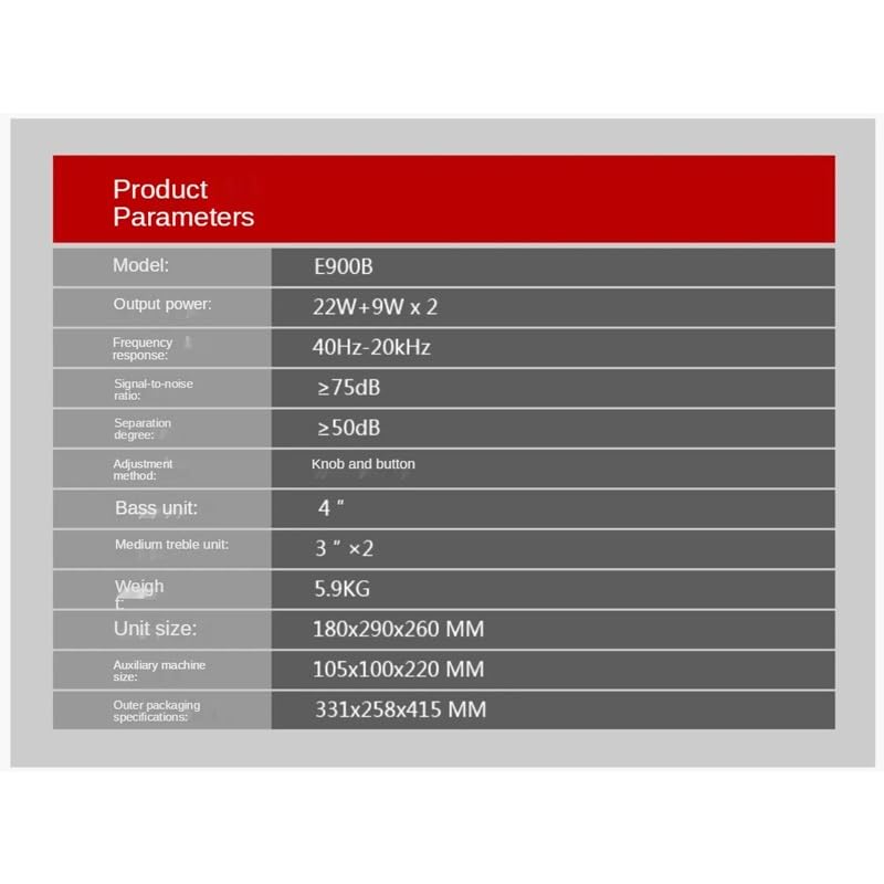 Active Subwoofer Stereo Desktop Speakers – HiFi Audio