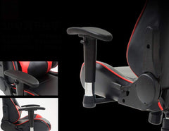 Ergonomic Racing Gaming Chair – Adjustable Reclining Design with Pillow