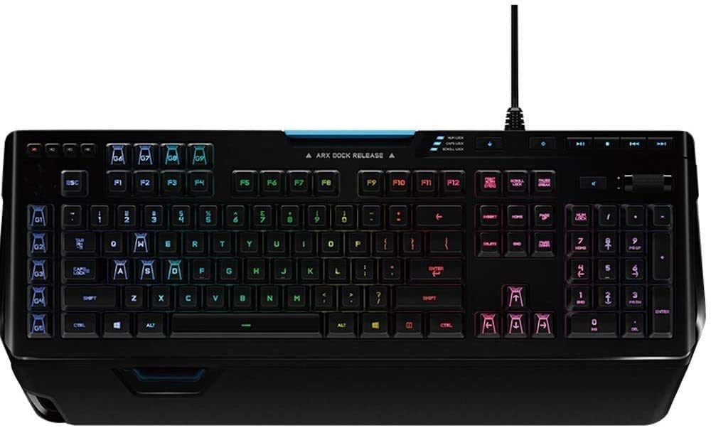 Rainbow Backlit Mechanical Gaming Keyboard – Full-Size Wired