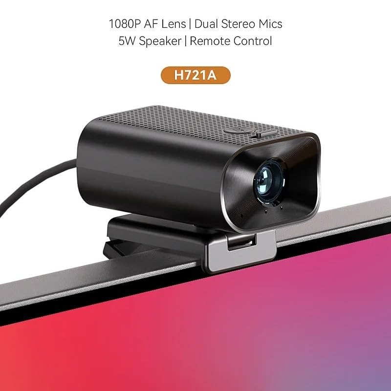 1080p Full HD Webcam with Microphone