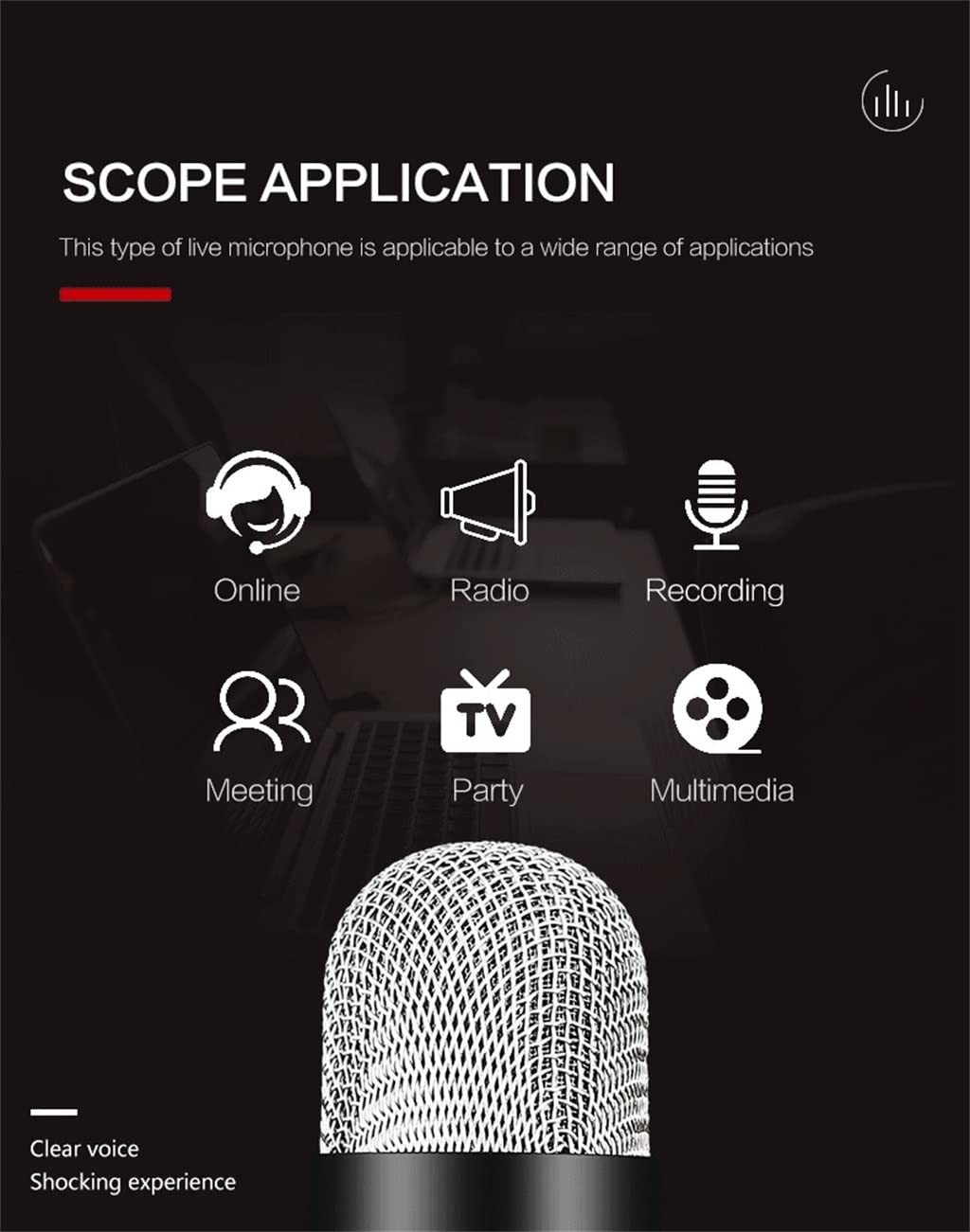 USB Condenser Microphone – Recording, Streaming & Gaming