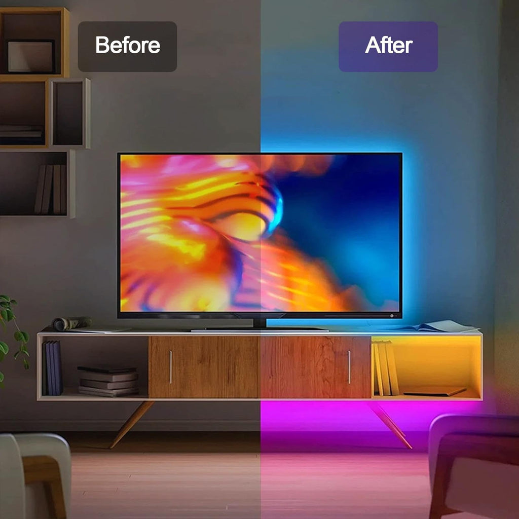YKEOVCIBI Fancy Led Lights for Tv,Behind Tv Led Lighting