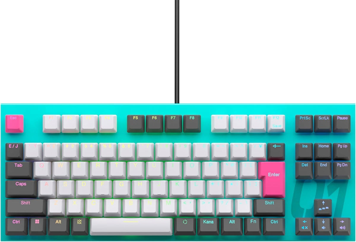 Rapid Trigger TKL Gaming Keyboard – Silent Capacitive Switches, Japanese Layout