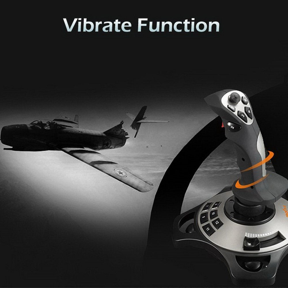 USB Flight Simulator Joystick – PC Gaming Flight Stick