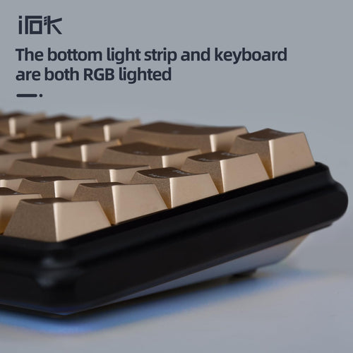 60% RGB Mechanical Gaming Keyboard – Hot-Swappable Red Switches, Metal Case