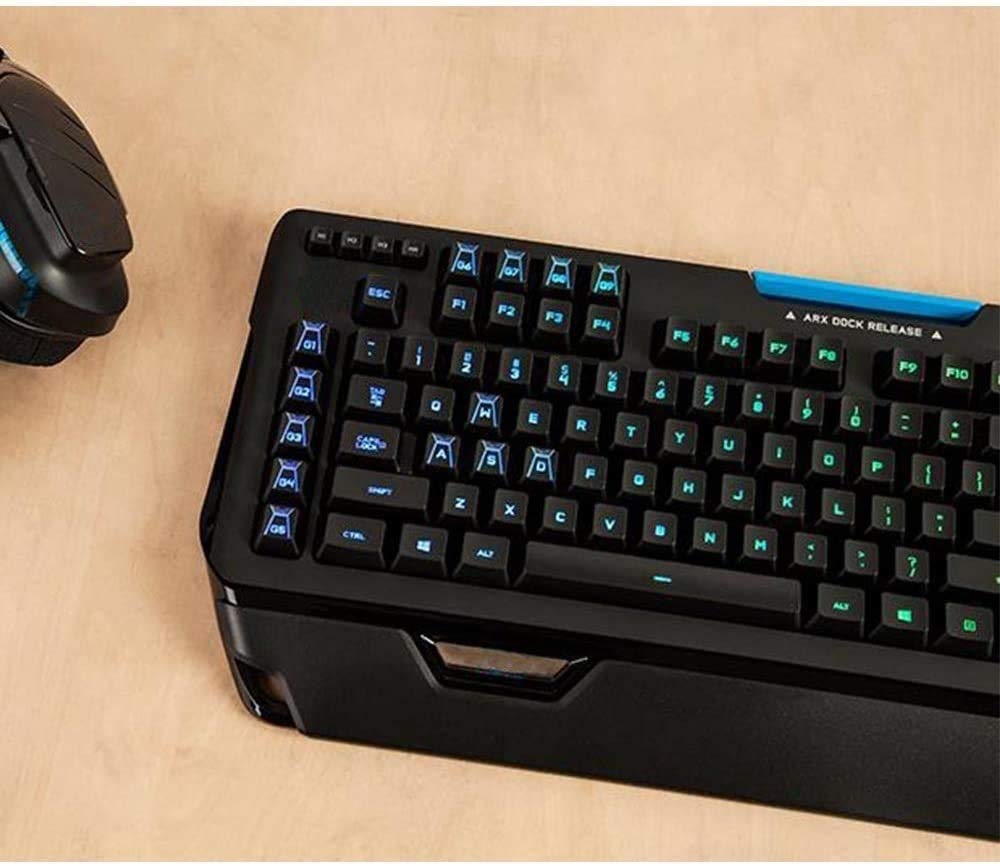 Rainbow Backlit Mechanical Gaming Keyboard – Full-Size Wired