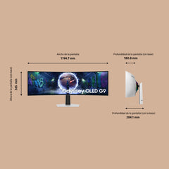 49" DQHD OLED Gaming Monitor – 240Hz, 0.03ms, 5120 × 1440