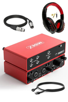 4-In/4-Out USB Audio Interface – Professional Recording