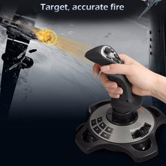 USB Flight Simulator Joystick – PC Gaming Flight Stick