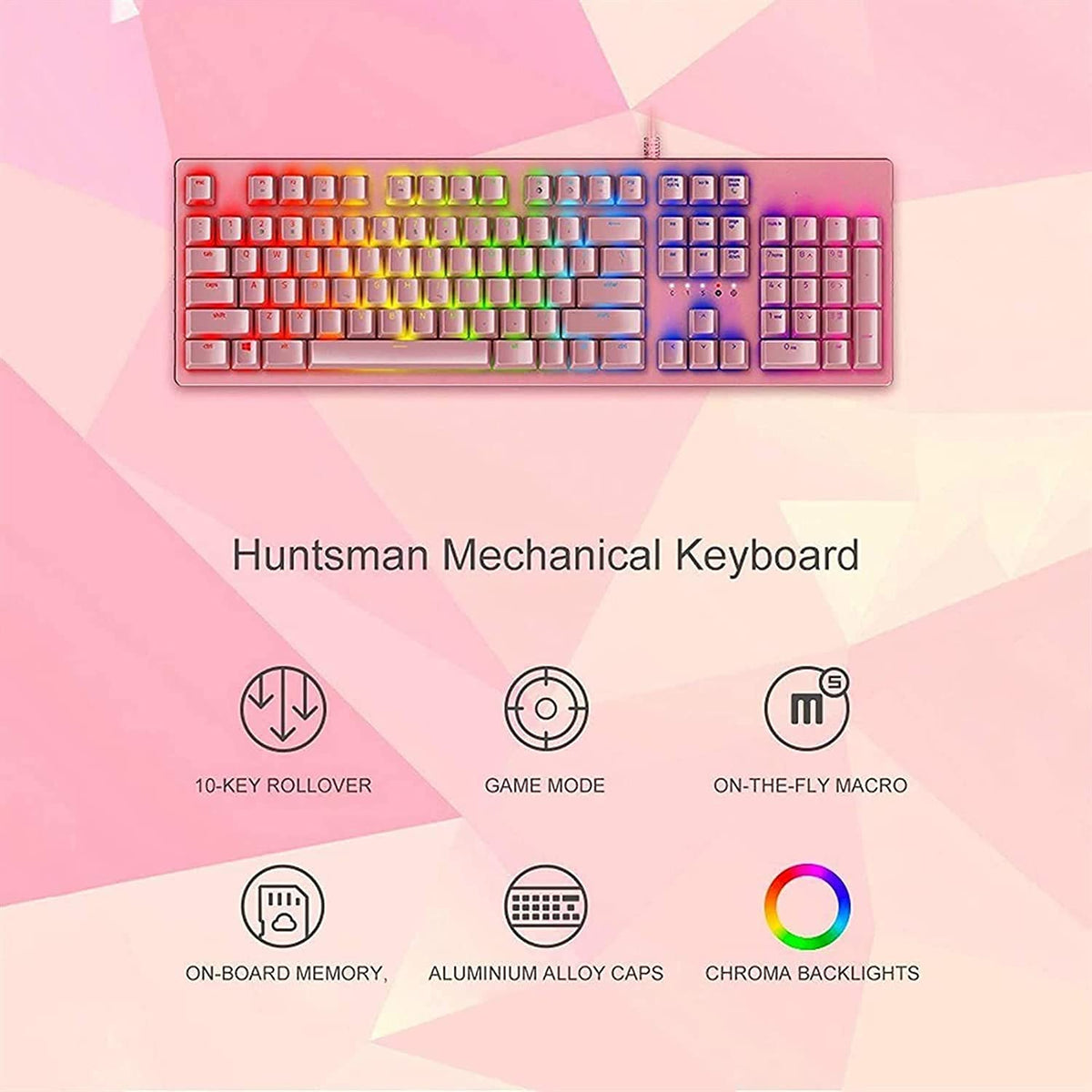 RGB Mechanical Gaming Keyboard – Wired Multi-Platform