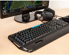 Rainbow Backlit Mechanical Gaming Keyboard – Full-Size Wired