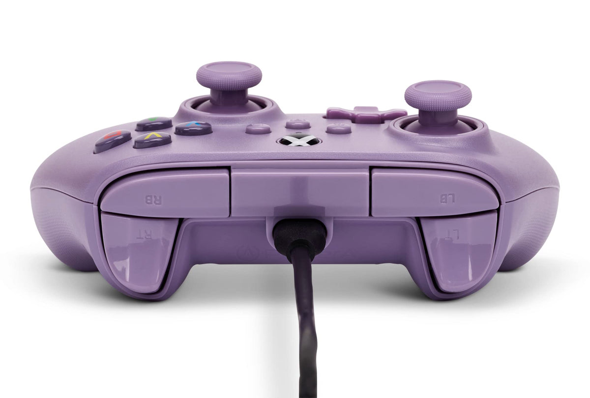 Compact Wired Gaming Controller – Lilac, Xbox & PC Compatible