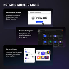 Stream Control Deck with Audio Mixer & Studio Controller