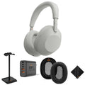 Noise Cancelling Over-Ear Headphones – Platinum Silver